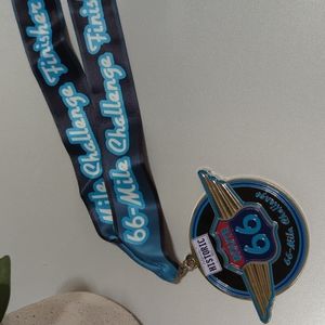 Route 66 Virtual Race Medal 66 Miles